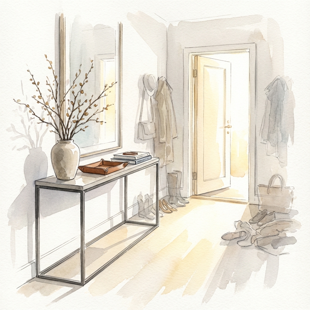 [客厅] 明堂玄关——别让财神爷跳障碍赛